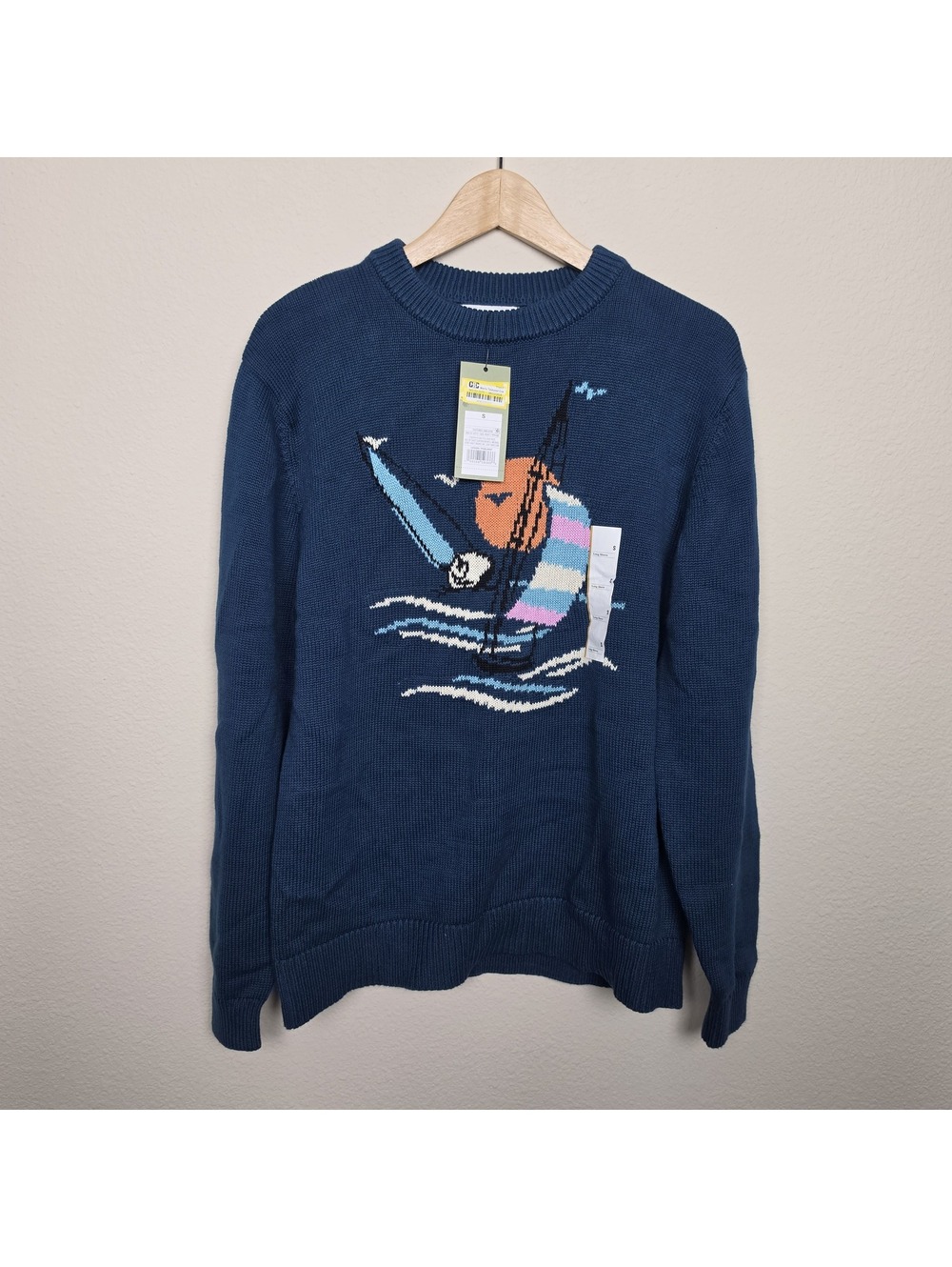 Goodfellow & Co Men's Textured Crewneck Sweater S